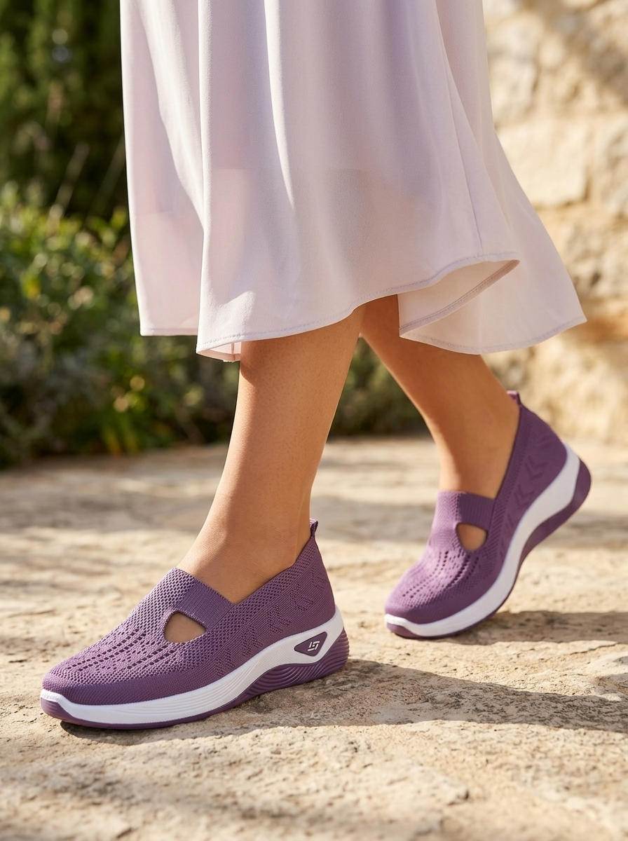 Women’s Orthopedic Knit Slip On Shoes