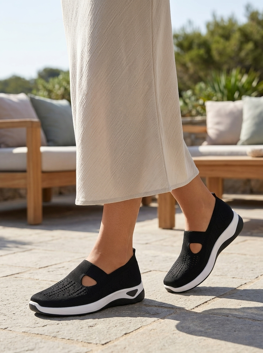 Women’s Orthopedic Knit Slip On Shoes