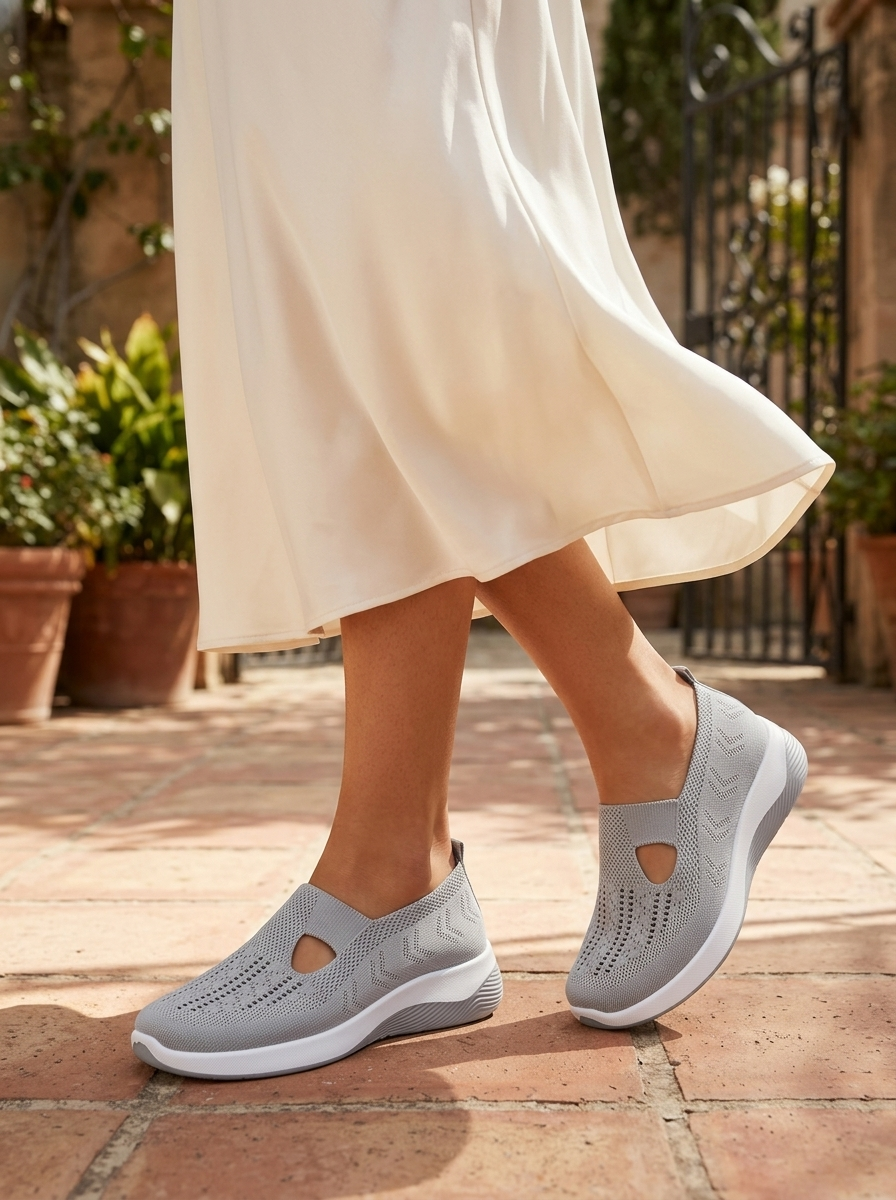 Women’s Orthopedic Knit Slip On Shoes