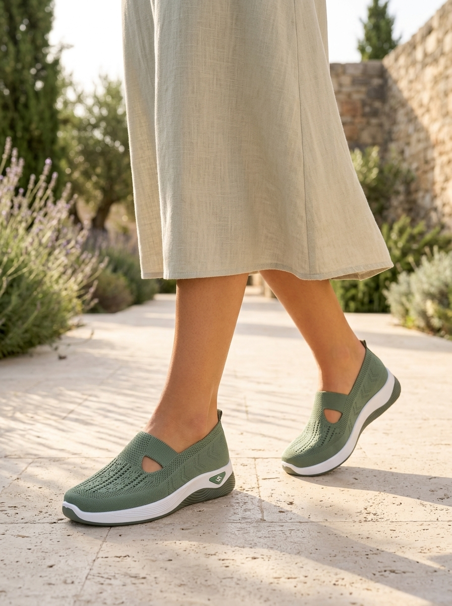 Women’s Orthopedic Knit Slip On Shoes