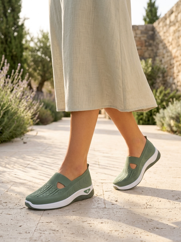 Women’s Orthopedic Knit Slip On Shoes