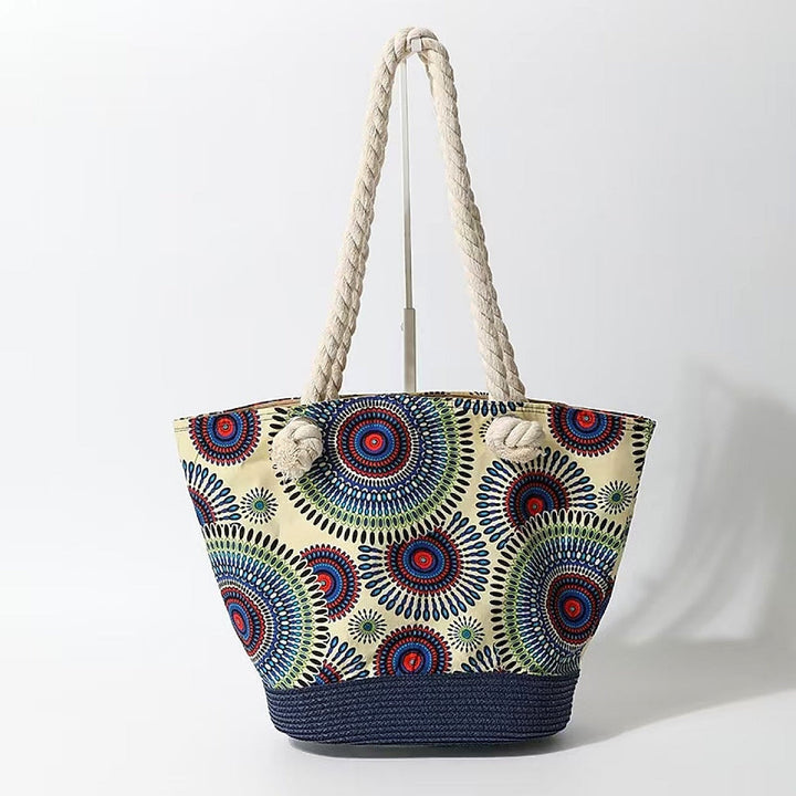 Straw Hat & Beach Tote Set | Summer Vacation