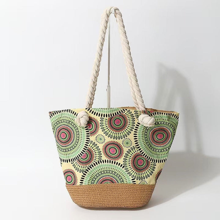 Straw Hat & Beach Tote Set | Summer Vacation