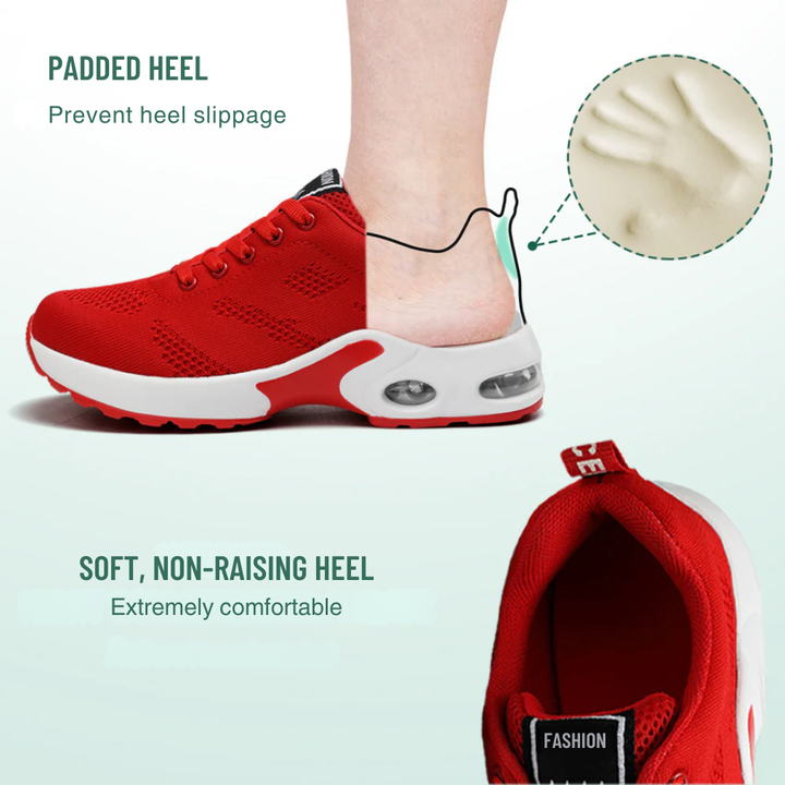 Peacefoot Orthopedic Shoes Red for Women - View 4