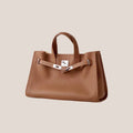 Adeline | Women's Full-Grain Leather Work Tote