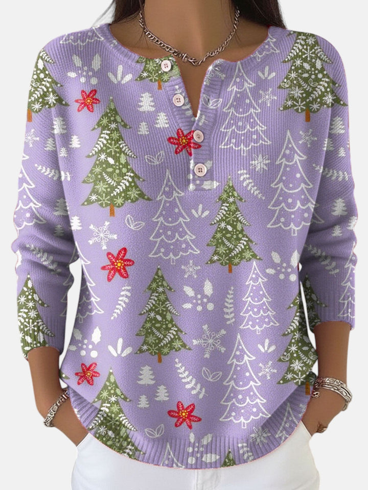 Sofie | Christmas Jumper with Buttons