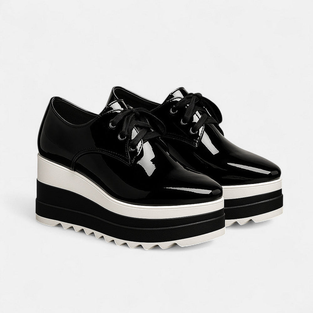 Chiara Orthopedic Platform Derby Shoes for Women - View 1
