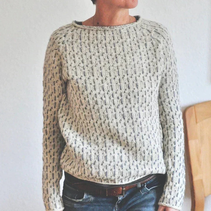 Luna | Elegant Boat Neck Sweater
