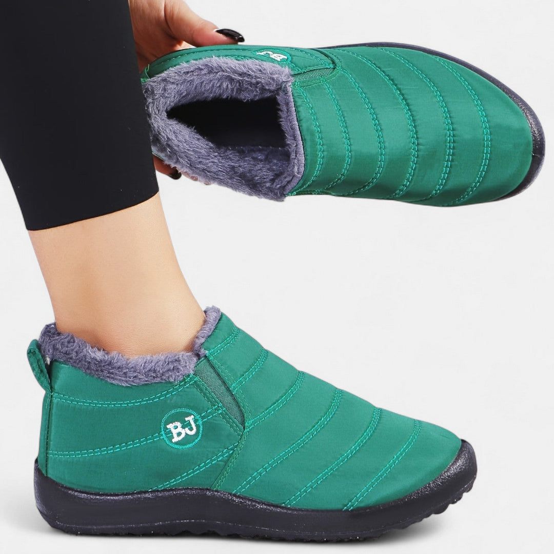 Victoria | Warm Winter Slip-On Boots.