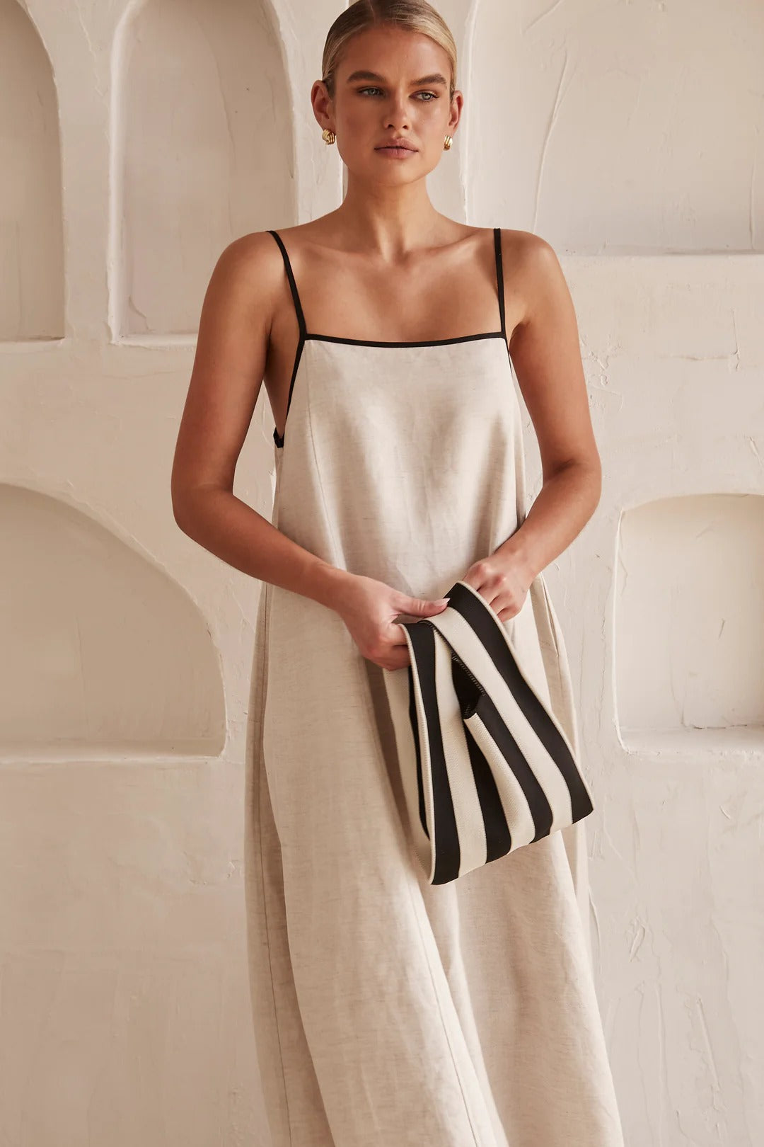 Jessica | Spaghetti Strap Maxi Wedding Guest Dress