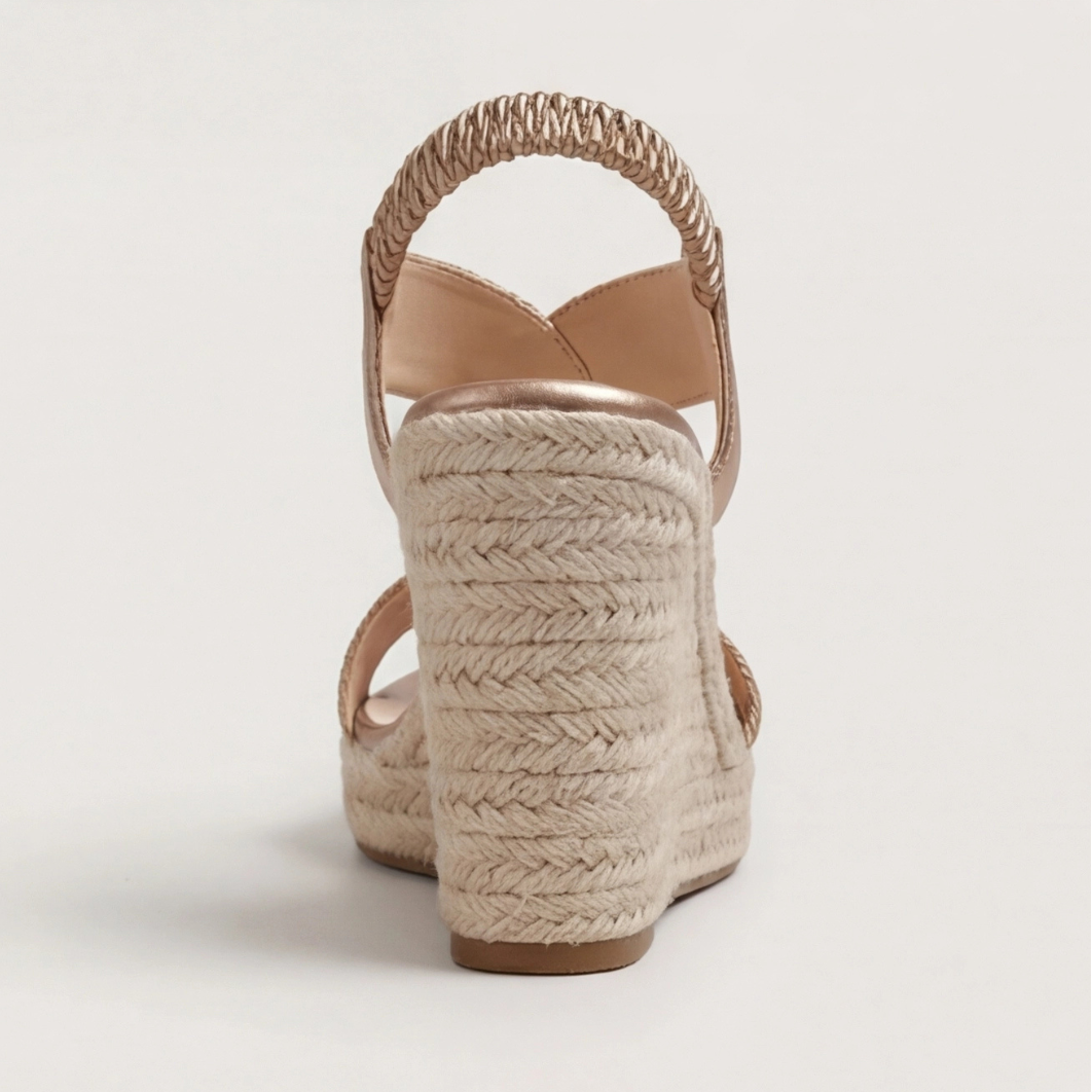 Noelle Knit Open Toe Heels for Women | Comfort Block Heel