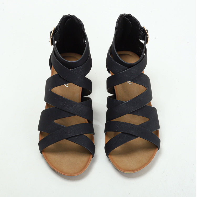 Antonia Roman Style Sandals for Women | Comfortable Casual Flats