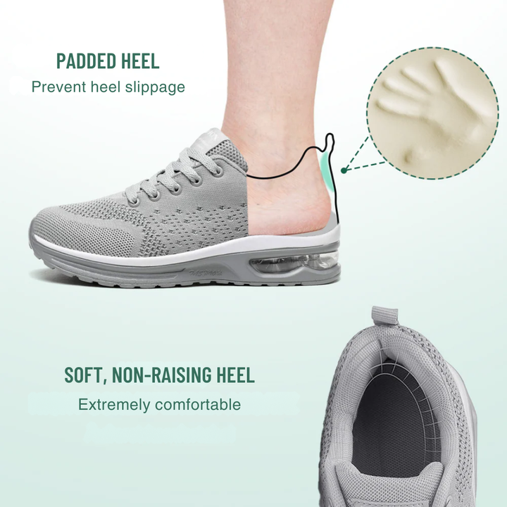 SanoWalk Orthopedic Shoes All Gray for Women - View 3