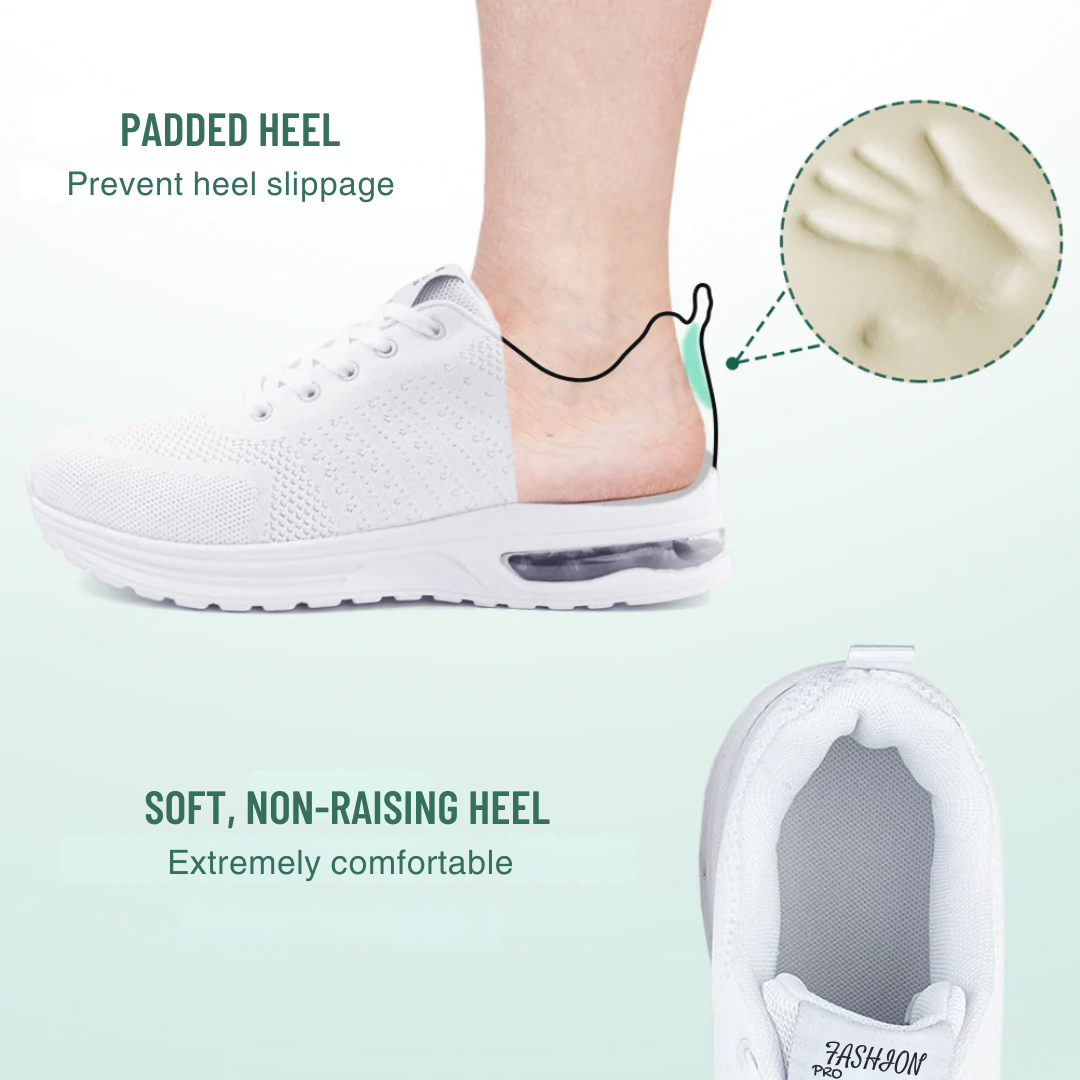SanoWalk Orthopedic Shoes All White for Women - View 3