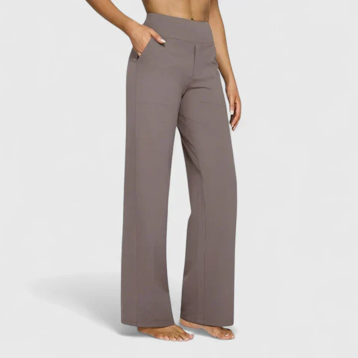 Jasmynne Premium Stretch Pants for Women | High Waist Casual Trousers