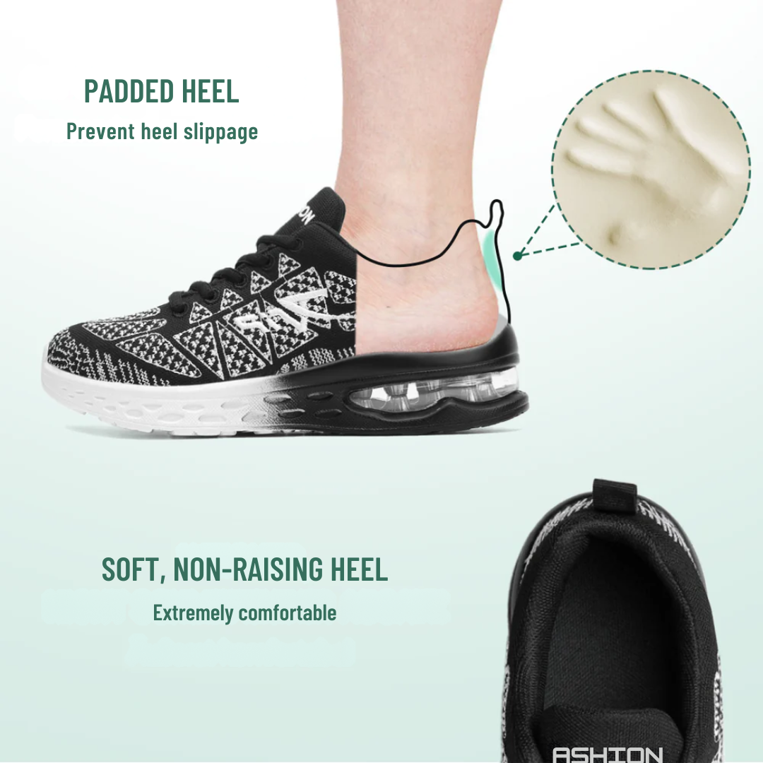 JumpSoft Orthopedic Shoes Black for Women - View 4