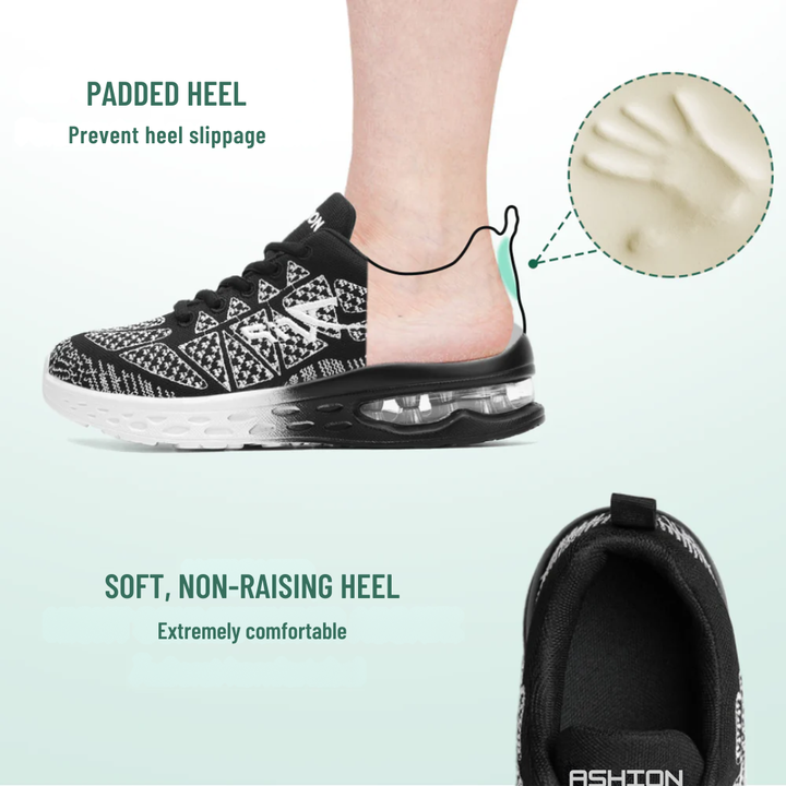 JumpSoft Orthopedic Shoes Black for Women - View 4