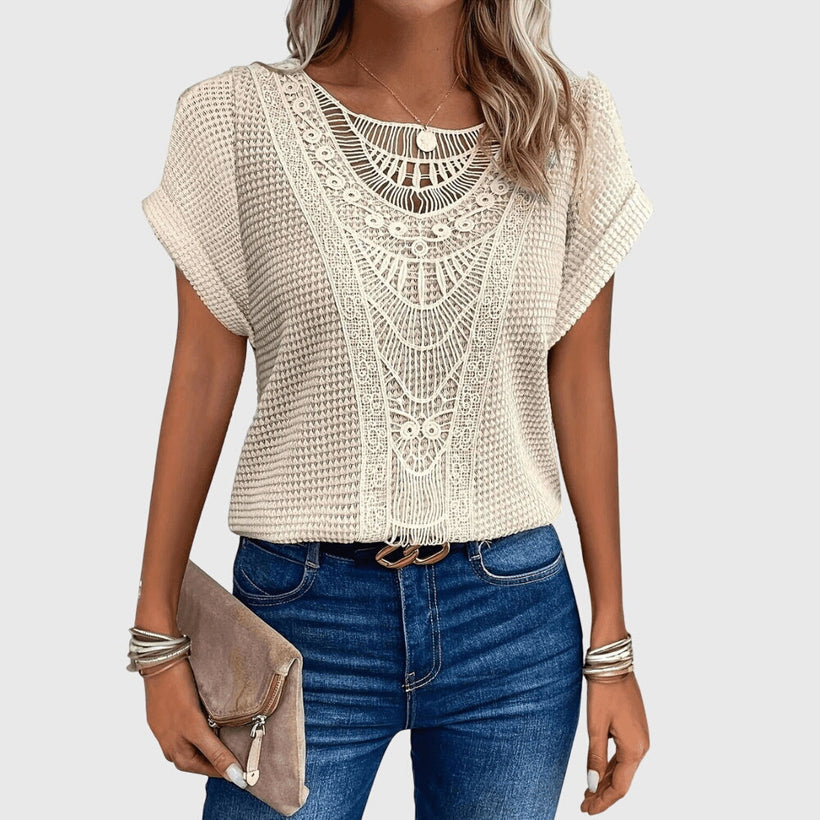 Pearl™ | Elegant Ibiza Style Blouse