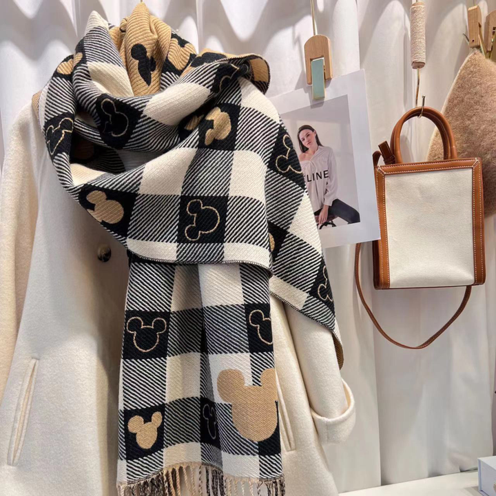Zolani | Reversible Plaid Scarf