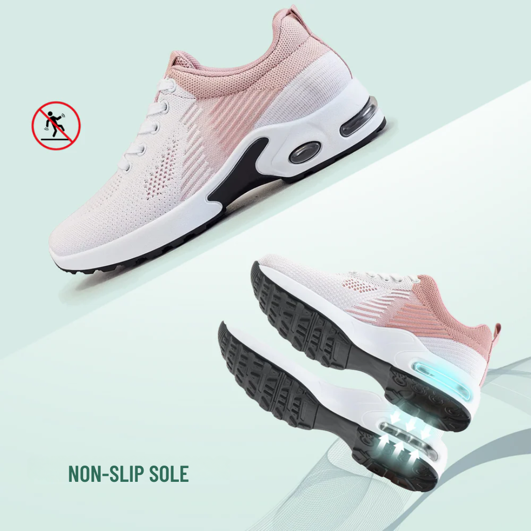 WalkMora Orthopedic Shoes White Pink for Women - View 4