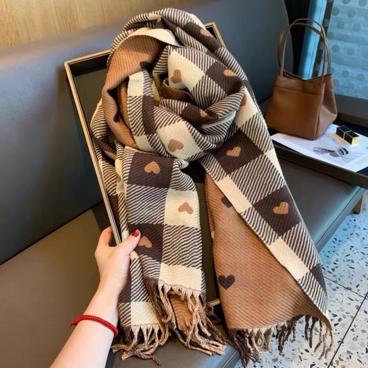 Zolani | Reversible Plaid Scarf
