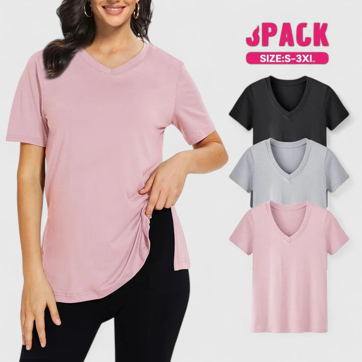 Samantha | Comfortable Tee (Pack of 3)