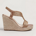 Noelle Knit Open Toe Heels for Women | Comfort Block Heel