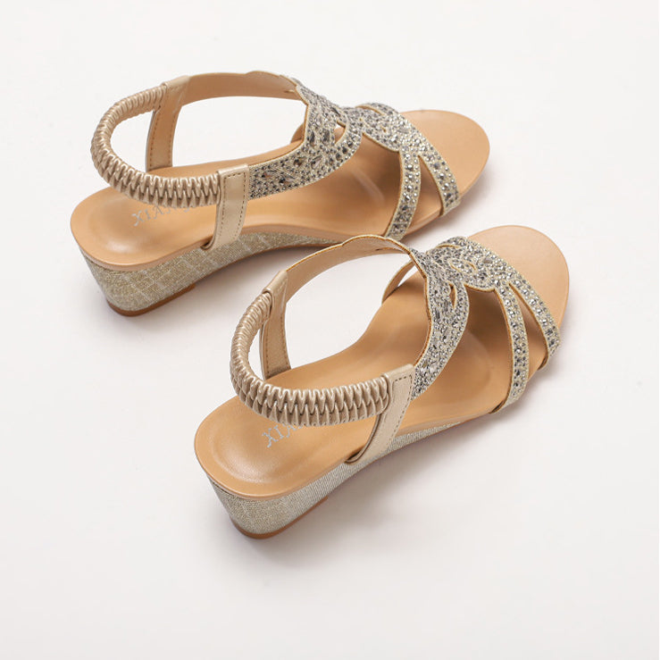 Eveline Light Bohemian Sandals for Women | Simple Summer Flats