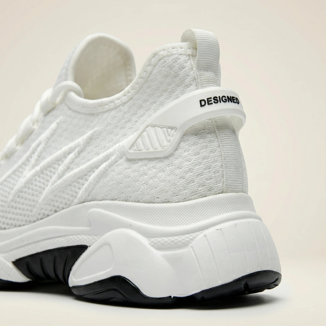 Vivienne platform sneakers cushioned heel and non-slip sole detail
