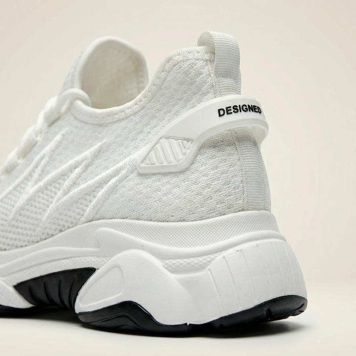 Vivienne platform sneakers cushioned heel and non-slip sole detail