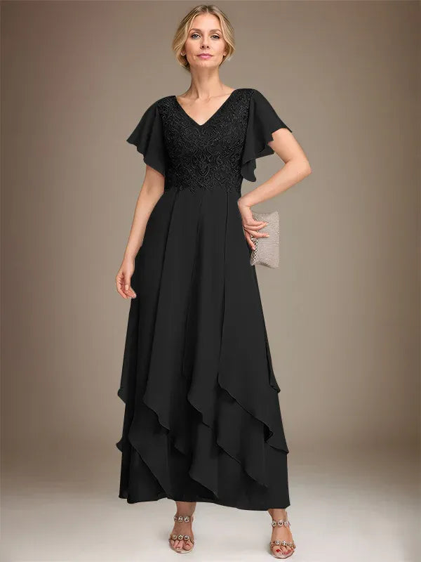 Eleanor Mother of the Bride Dress - Black