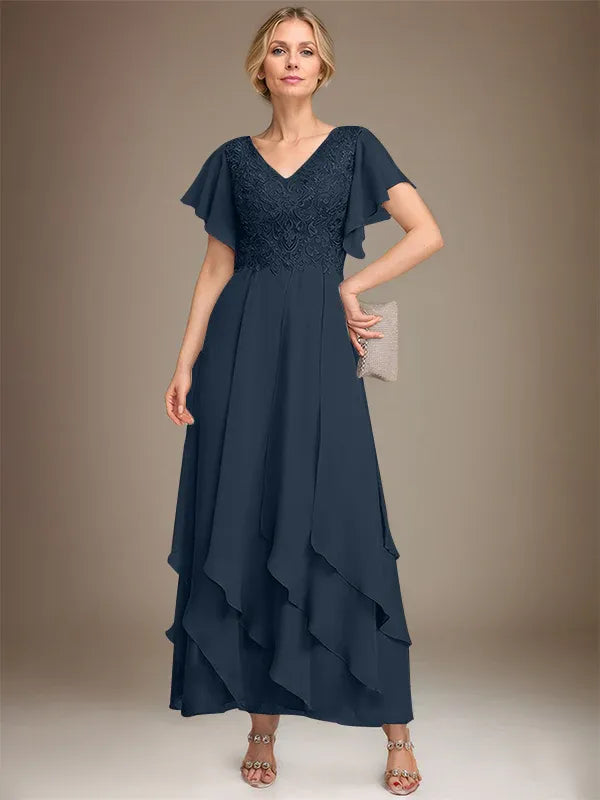 Eleanor Mother of the Bride Dress - Dark Navy