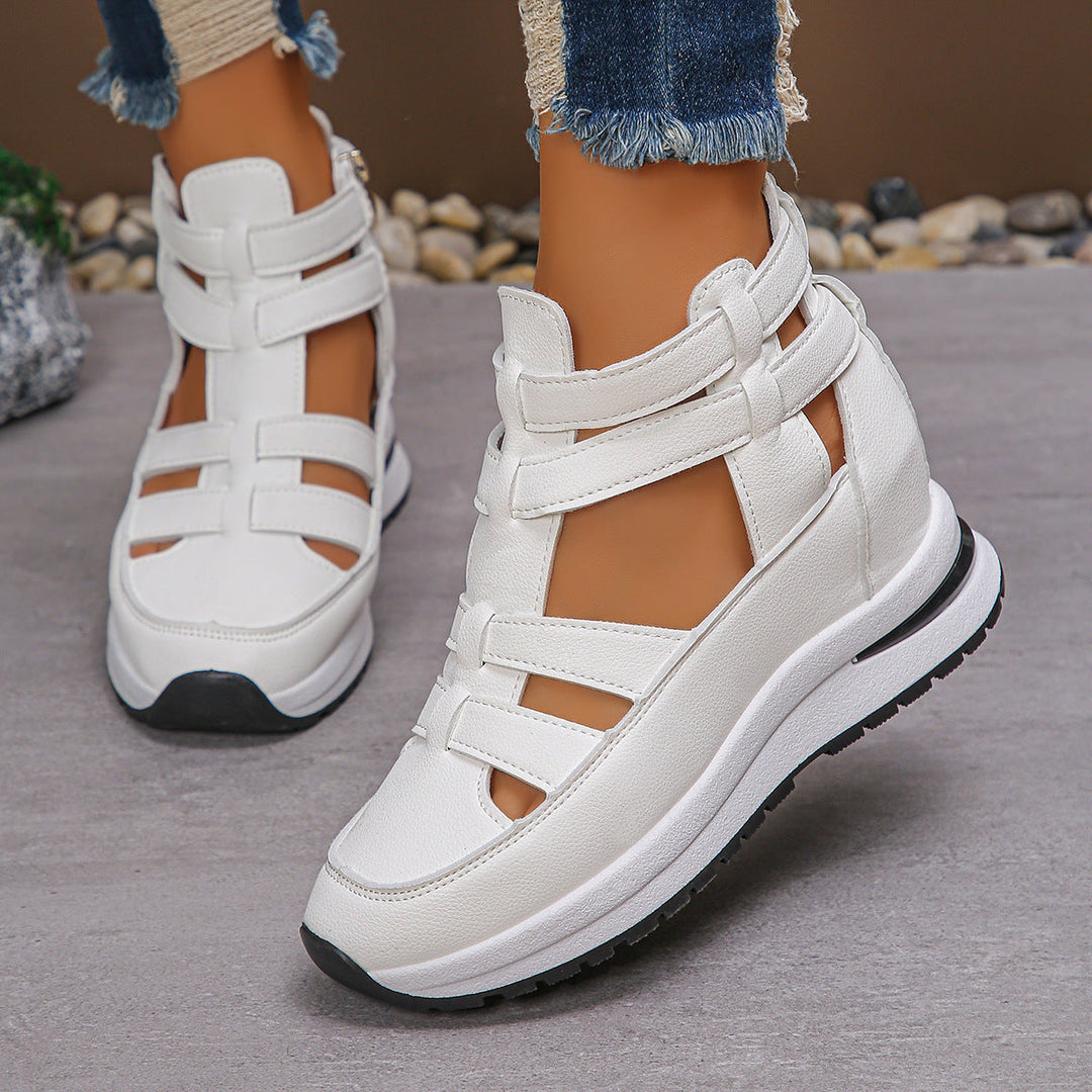 Juana® | Comfortable lightweight women's wedge sandals with zipper