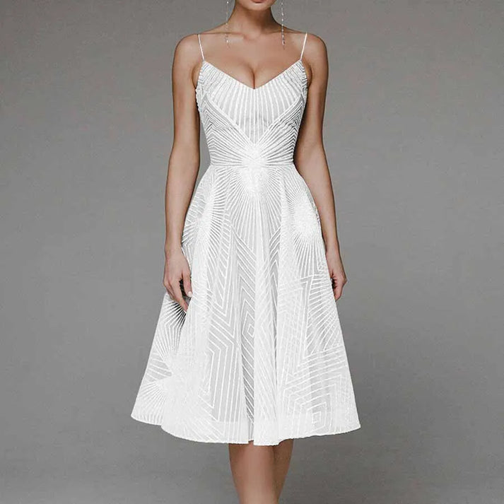 Karina® | Luxurious Elegant Dress With An Open Back