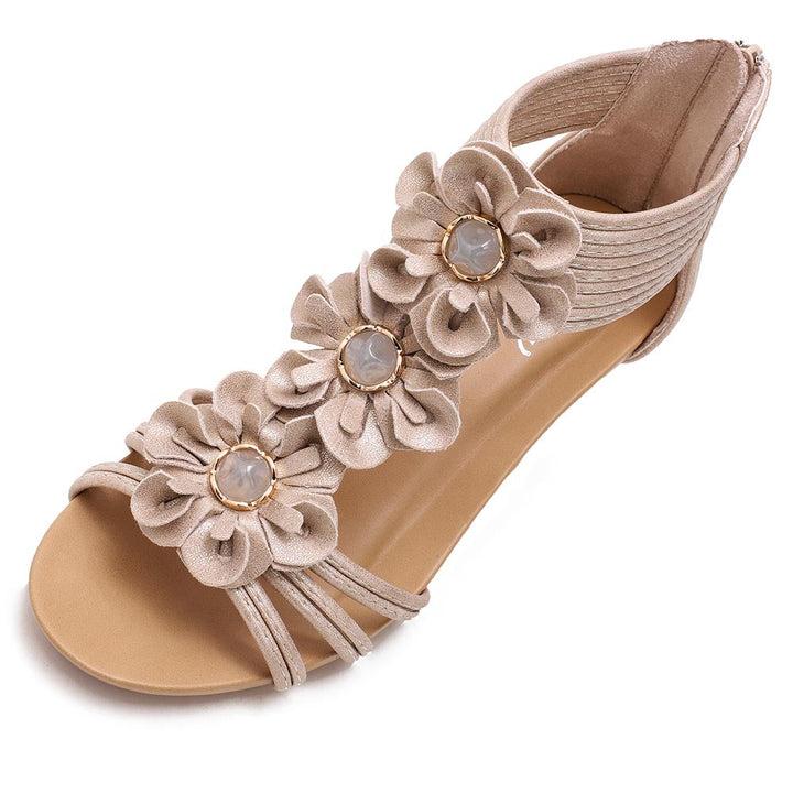 Paloma Boho Comfort Sandals for Women | Soft Casual Summer Flats
