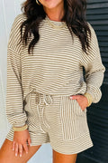 Aurelia | Women's Knit Top & Shorts Set