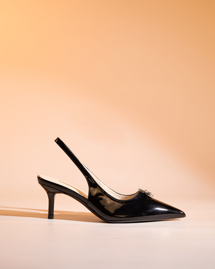 Miriana Rhinestone Slingback Pumps