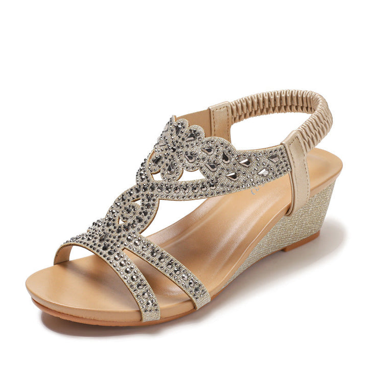 Eveline Light Bohemian Sandals for Women | Simple Summer Flats