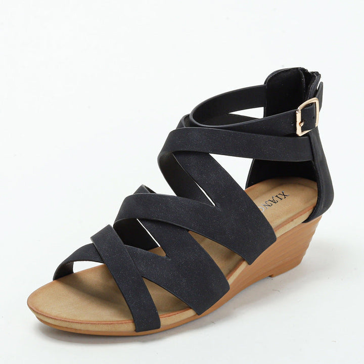 Antonia Roman Style Sandals for Women | Comfortable Casual Flats