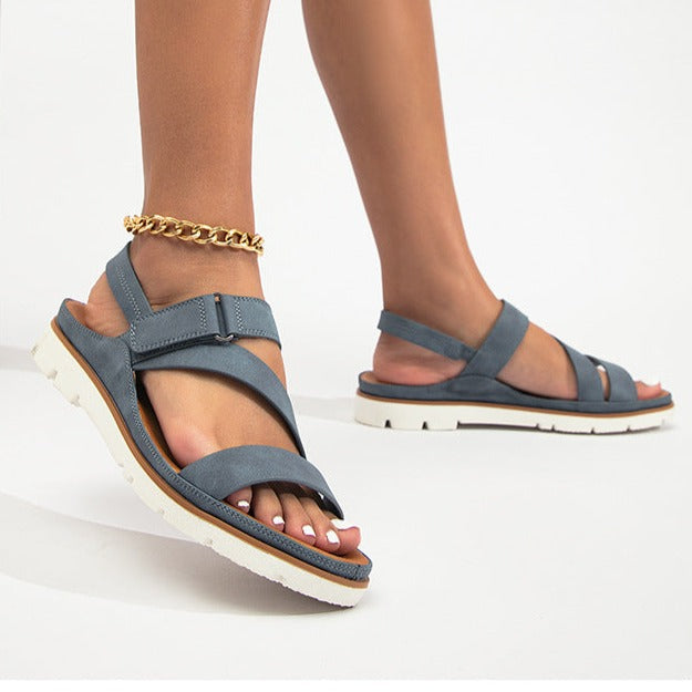 Marisol Roman Sandals for Women | Breathable Comfort Summer Flats