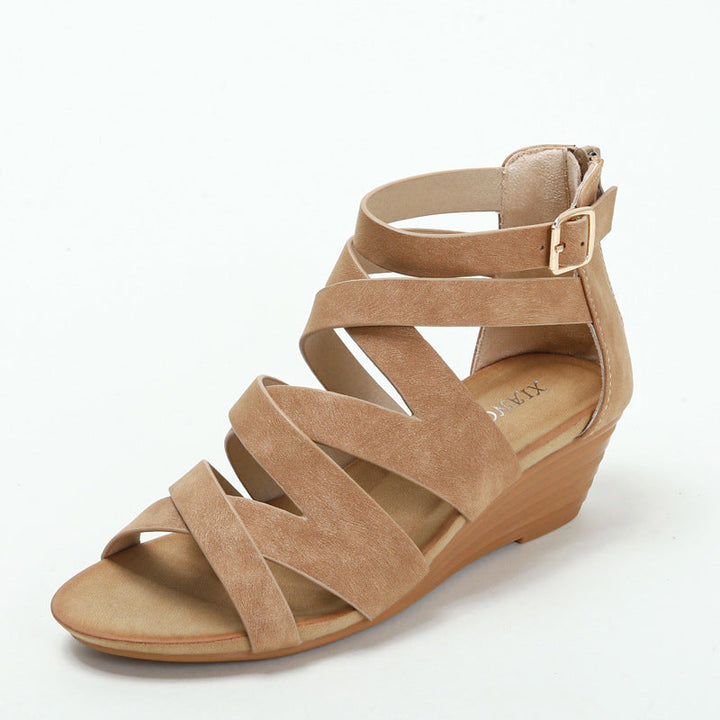 Antonia Roman Style Sandals for Women | Comfortable Casual Flats