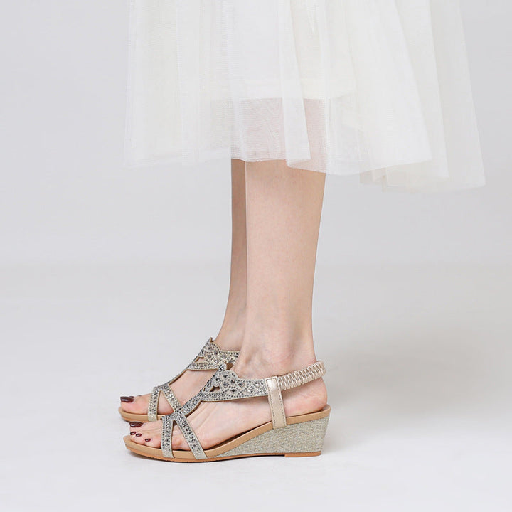 Eveline Light Bohemian Sandals for Women | Simple Summer Flats