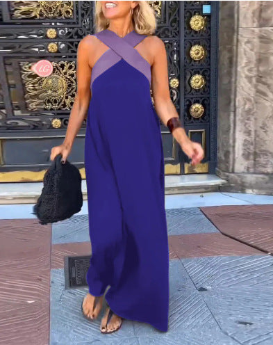 Delphine Crossed Cut Dress for Women - View 5