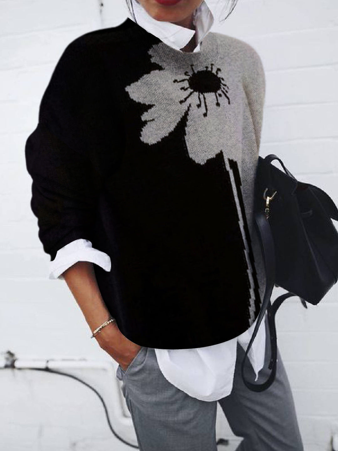 Yolante Knit Sweater for Women | Soft Comfortable Casual Top