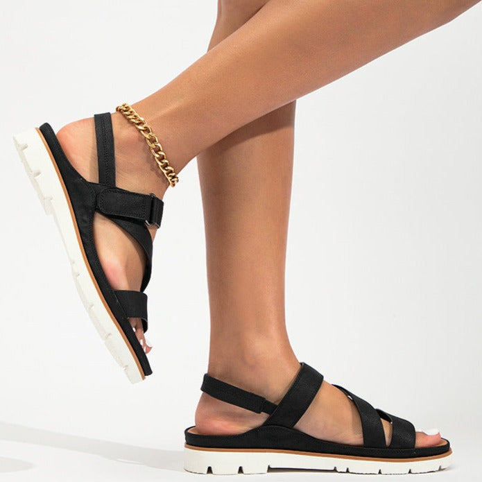 Marisol Roman Sandals for Women | Breathable Comfort Summer Flats