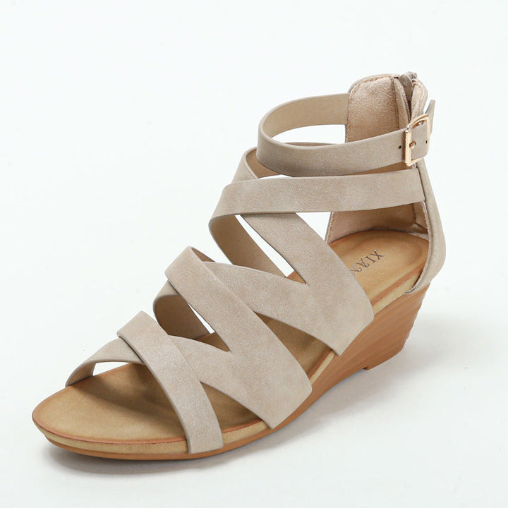 Antonia Roman Style Sandals for Women | Comfortable Casual Flats