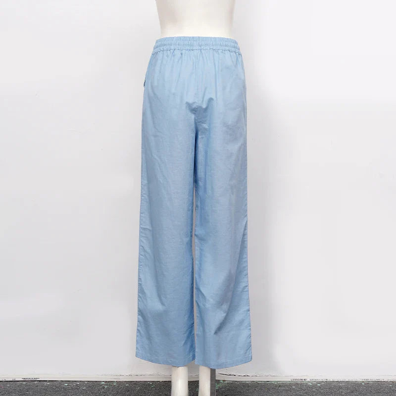 Drawstring Linen Lounge Pants | Summer Style