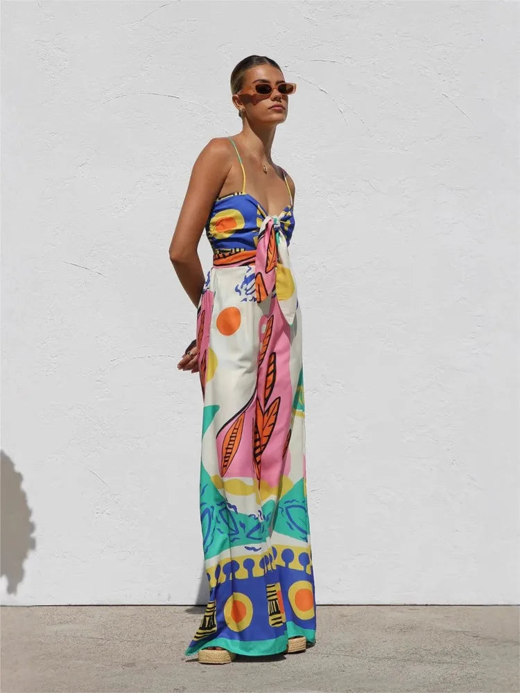 The Abstract Cocktail Party One-Piece