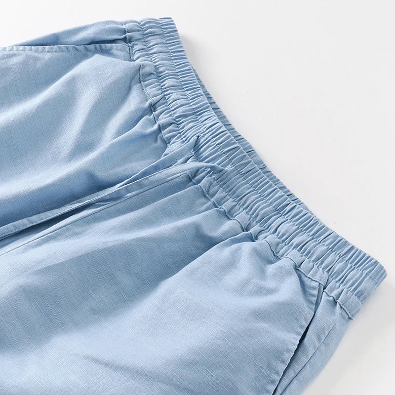 Drawstring Linen Lounge Pants | Summer Style