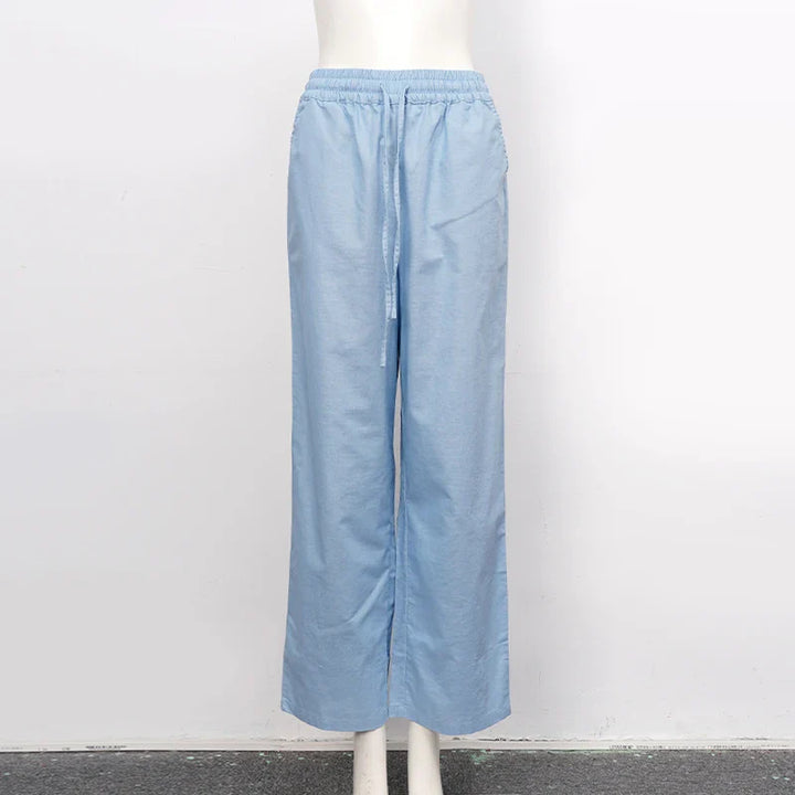Drawstring Linen Lounge Pants | Summer Style